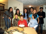 Birthday Dinners with Gees, Nov. 2010